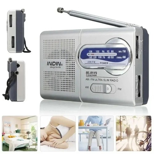 Portable radio battery - portable,