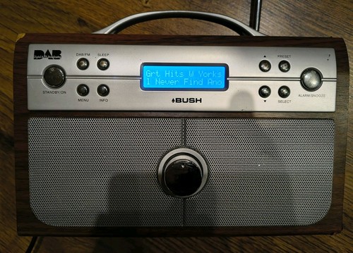 Bush 3160 dab fm - ne-3160, wood