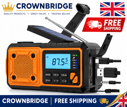 4000mah solar emergency radio - emergency,