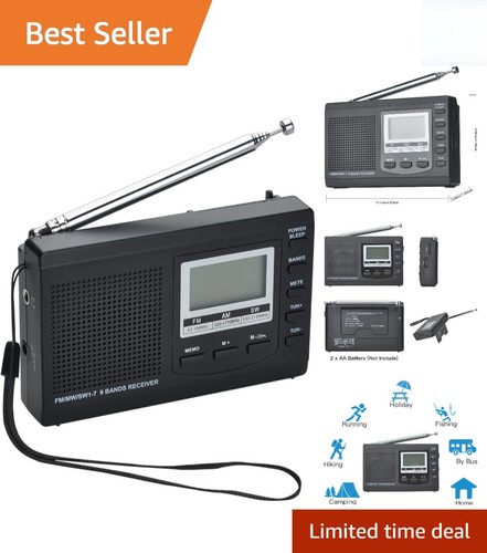 Portable radio with - am/fm/sw,
