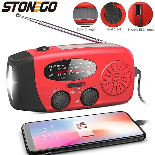 Emergency wind solar hand - up,