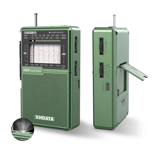 Xhdata radio portable - fm,
