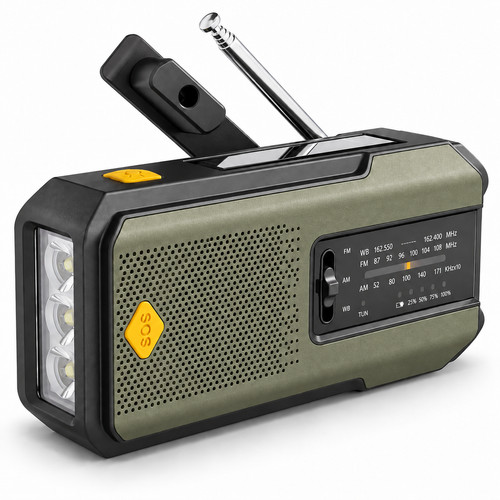 Emergency wind radio - emergency,