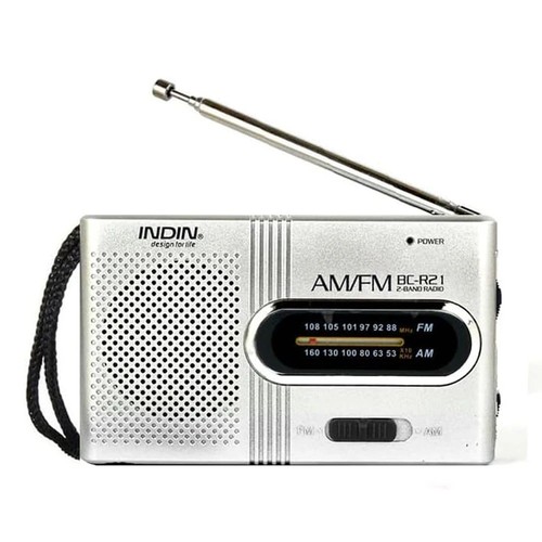 Travel radio battery - fm,