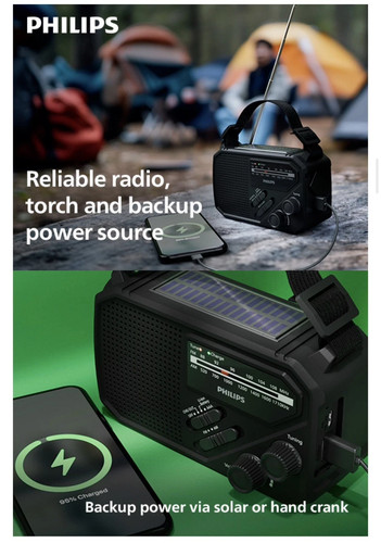 Philips tar1609 radio - am/fm,