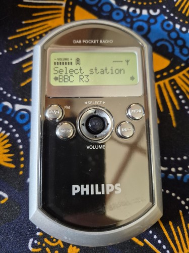 Philips da1000 portable dab - philips,