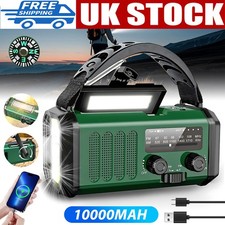 10000mAh Portable Hand Crank