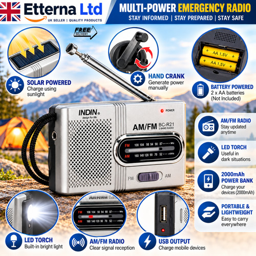 Wind solar radio hand crank - hand,