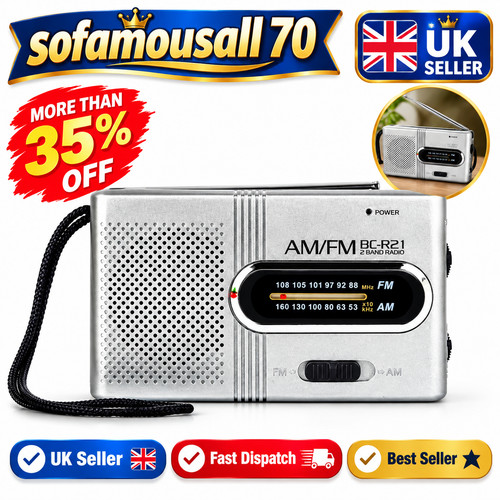 Travel radio battery - am,