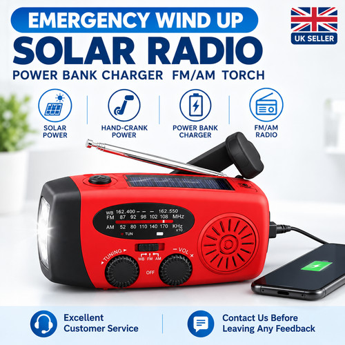 Emergency wind solar hand - wind,