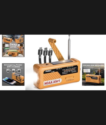 366 emergency radio fm sw - j-366,