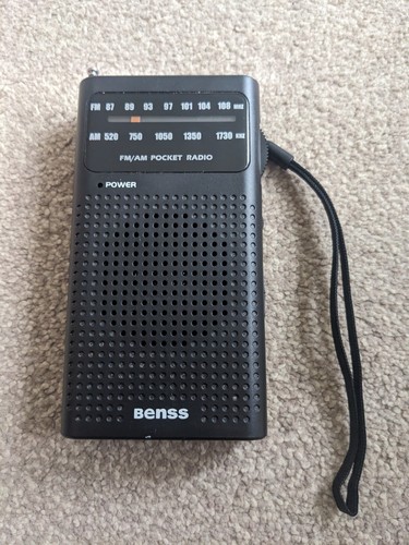 Benss portable pocket - pocket, am/fm