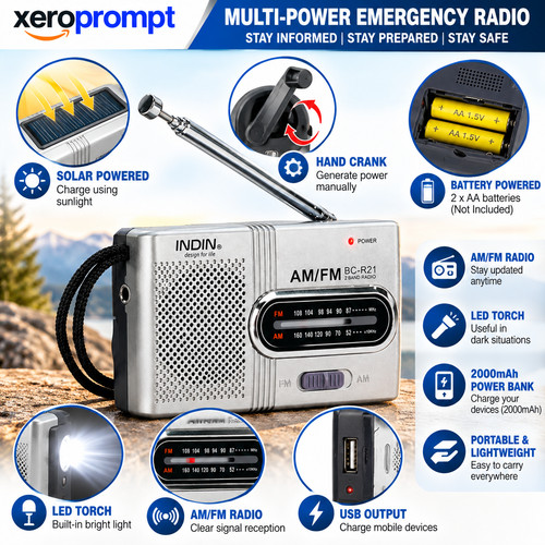 2000mah wind solar radio - 2000mah, up
