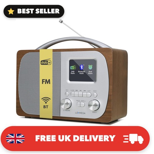 Dr5 portable dab radio - dab, radio,battery