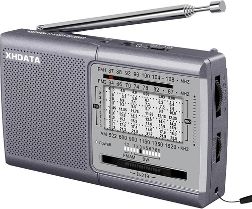D219 portable radio retro - radio, fm