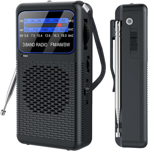 Band pocket radio - am,