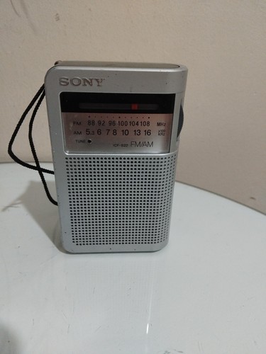 Sony icf s22 portable am - fm,