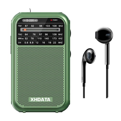 Xhdata portable radio d220 - portable,