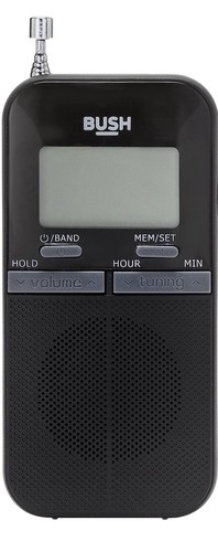 Bush portable pocket radio - bush,