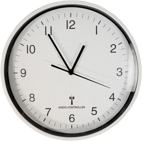 Radio controlled wall clock - radio,
