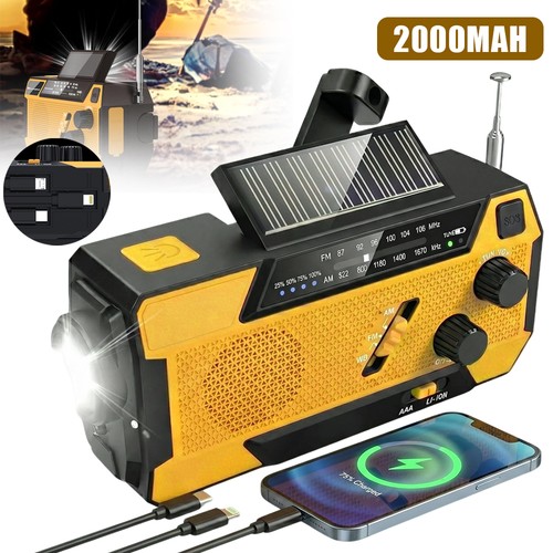 Emergency wind solar hand - wind,