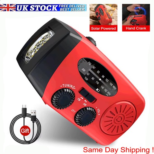 Emergency wind solar radio - wind, up