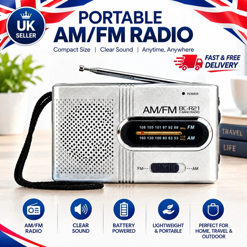 Travel radio battery - travel, fm