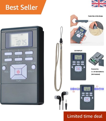Battery powered mini - mini, fm