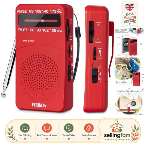 166 portable fm radio - am,