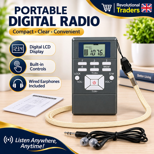 Portable radio battery - fm,