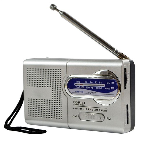 Powered portable radio - portable,