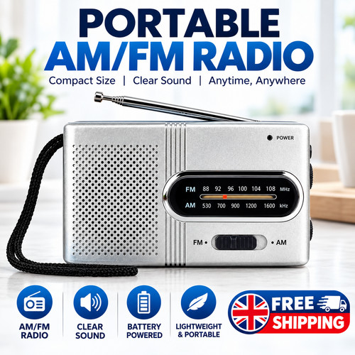 Travel radio battery - travel, am