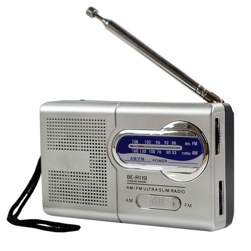 Battery powered radio - battery,