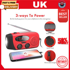 Emergency Wind Up Solar Hand