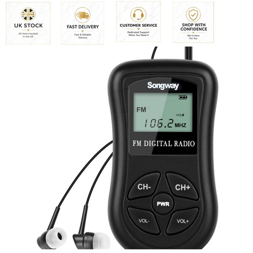 Mini battery powered radio - battery-powered, fm