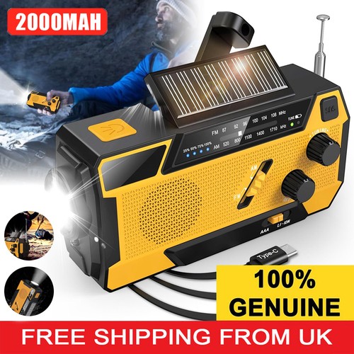 Portable wind solar - up, radio