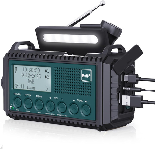 Wind solar radio dab fm - solar, dab/fm